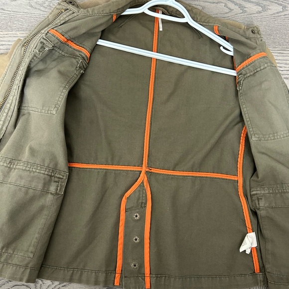 Free People Not your brothers surplus shirt statement jacket - Picture 12 of 13